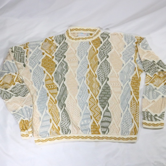 COOGI Other - VTG COOGI Multicolor Woven Sweater Size Large